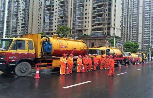 桥东市政管道清淤