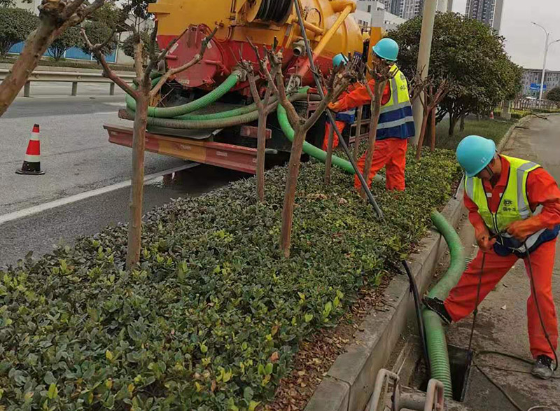桥东市政管道清淤